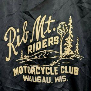 Vintage 1970s Rib Mt Ride Motorcycle Club Wausau